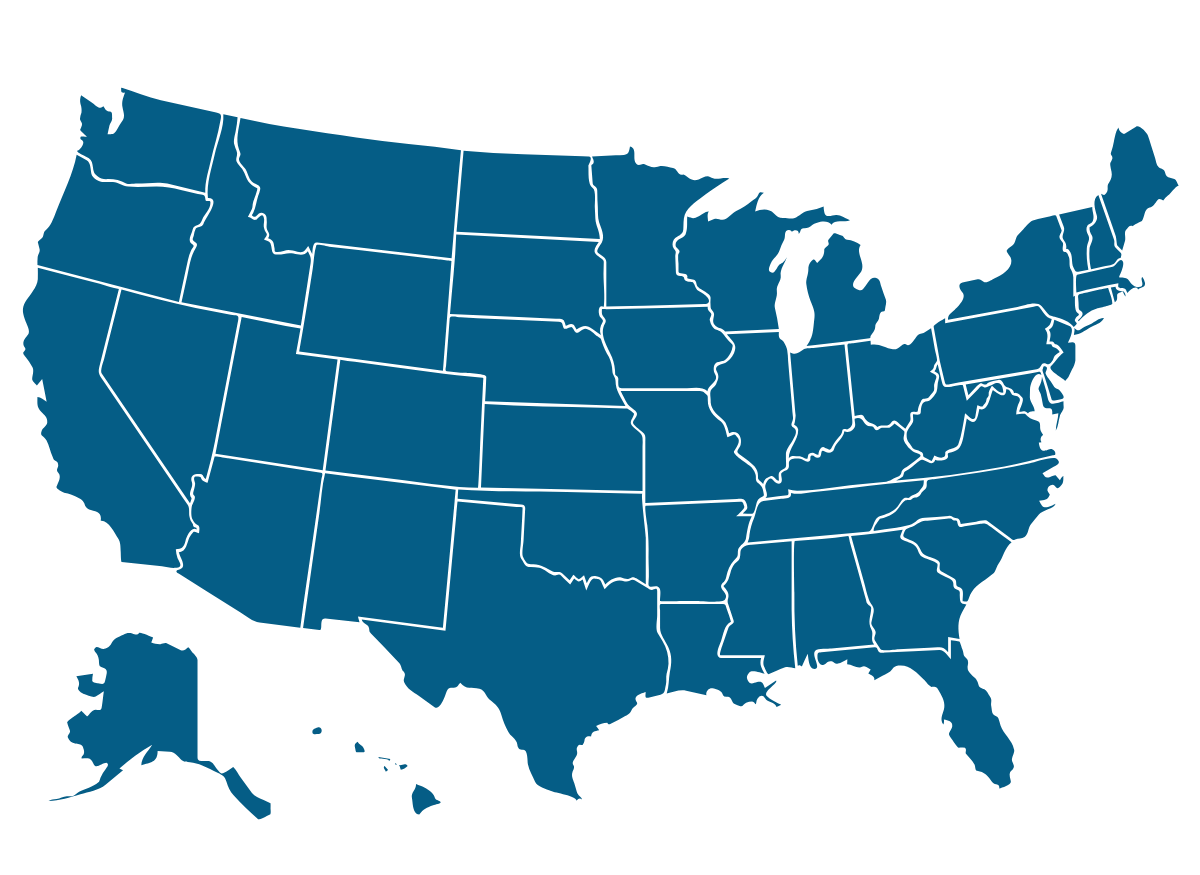 USA Map - Choose Your State